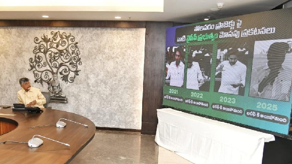 ysrcp s reaction to Chandrababu s white paper on polavaram project