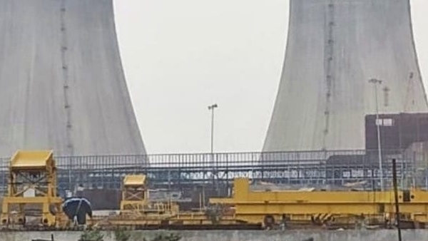 A massive fire broke out at the Bhadradri Dharmal Power Station