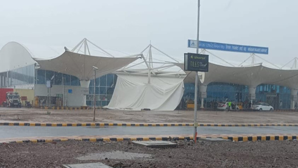 After the Delhi Airport incident a shed tent collapsed at the Rajkot airport