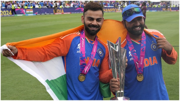 T20 World Cup 2024 final Virat Kohli Rohit Sharma announces T20I retirement