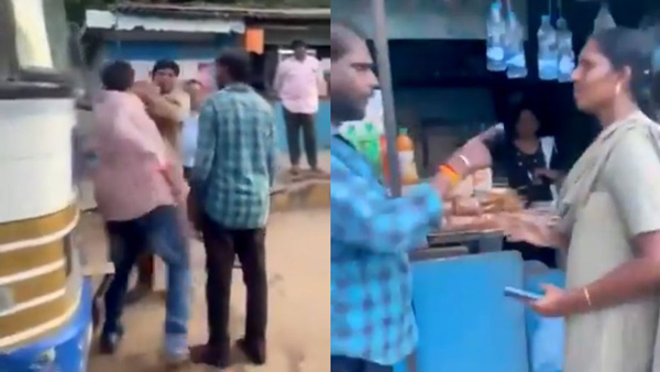 Andhra Pradesh Goons allegedly assault on APSRTC bus driver in Gudivada