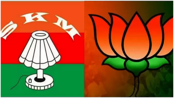 Assembly election results bjp hattrick win in Arunachal Pradesh skm retains power in Sikkim Assembly election results bjp hattrick win in Arunachal Pradesh skm retains power in Sikkim
