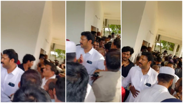 Was Kadapa MP YS Avinash Reddy pushed back in Praja Darbar