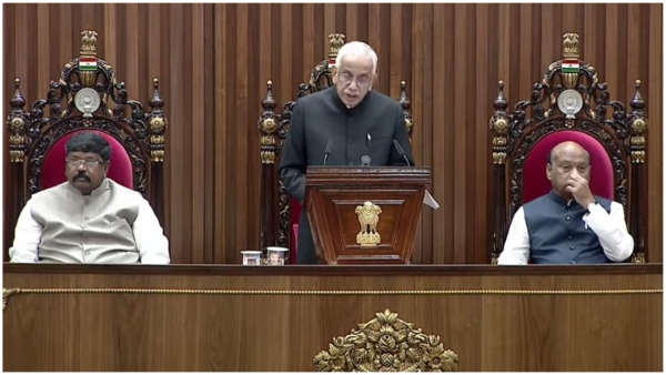 ap governor key address in joint assembly session lauds government blames past ysrcp rule