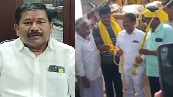 AP Minister Bala Veeranjaneya Swamy a big risk AP Minister Bala Veeranjaneya Swamy a big risk