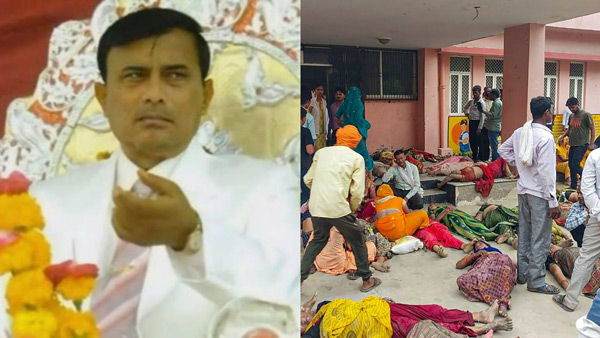 Hathras Stampede Any one who created the chaos would not be spared says Bhole Baba