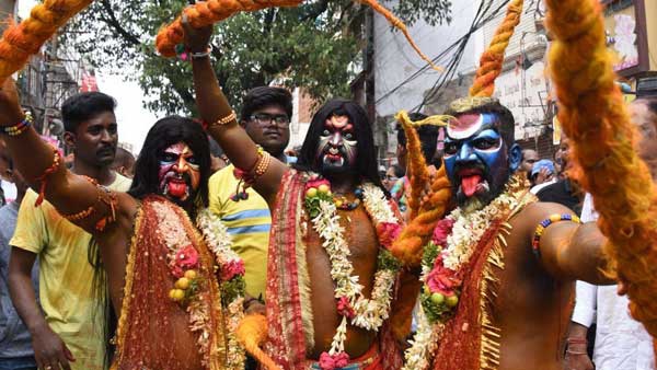 Bonala festival is being celebrated in many parts of Hyderabad