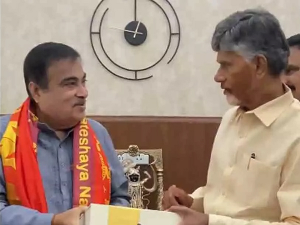 Nitin Gadkari responded positively and agreed for the construction of the Amaravati outer ring road