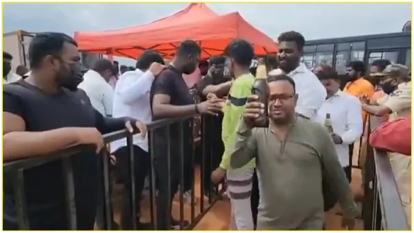 Liquor party for 50 thousand people in the name of Chikkabellapuram BJP MP