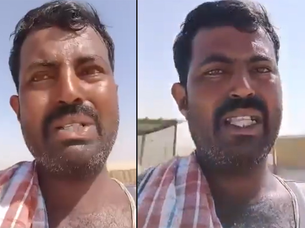 A Telugu man posted on social media that he was stuck in the desert in Kuwait
