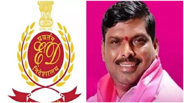 PatanCheru BRS MLA Goodem Mahipal Reddy attended the ED investigation