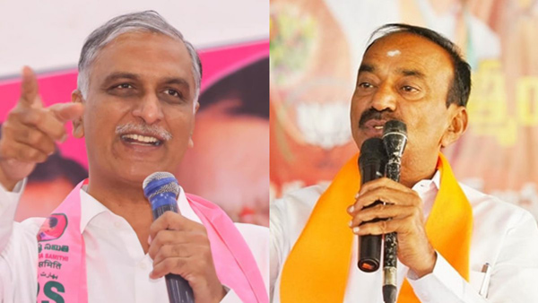 Oneindia exclusive Harish Rao into BJP anything can happen in politics says Eatala Rajendar Oneindia exclusive Harish Rao into BJP anything can happen in politics says Eatala Rajendar