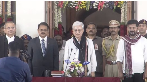 Jishnu Dev Verma sworn in as Governor of Telangana