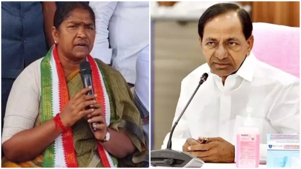 Minister Seethakka angry on KCR BRS sent Legal notices and asked for apology Minister Seethakka angry on KCR BRS sent Legal notices and asked for apology