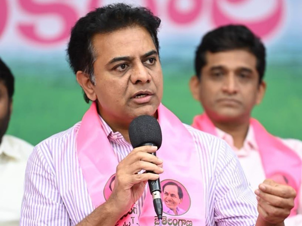 Has anything been done on the Kaleshwaram project KTR s sensational allegations against the Congress