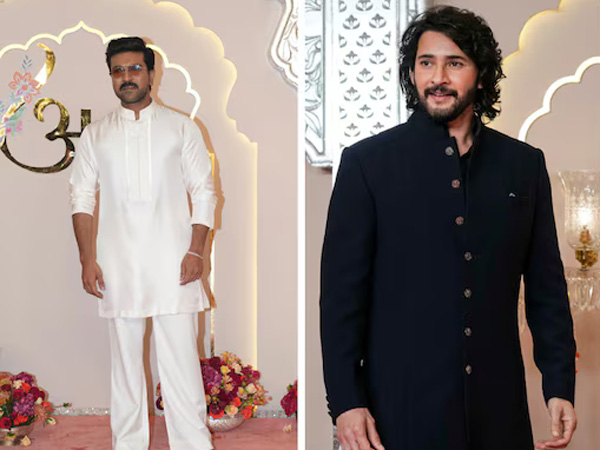 telugu superstar mahesh babu attended anant ambani and radhika marchant marriage