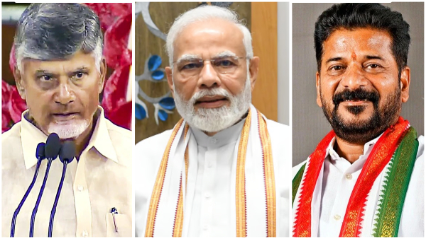 CM Revanth Reddy and Deputy CM Bhatti Vikramarka called on PM Modi and Amit Shah
