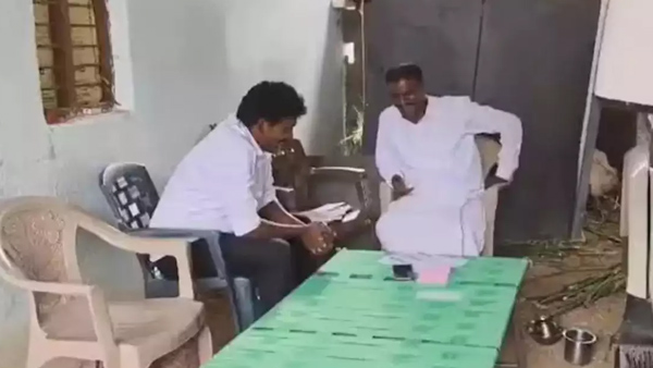 TDP MLA went ycp candidate house in madakasira constituency new trend in ap