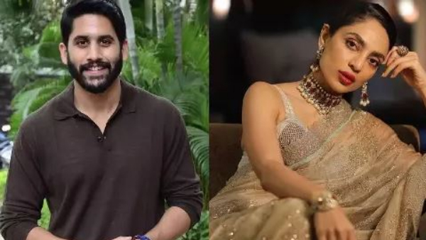 Naga Chaitanya once again appeared with Sobhita