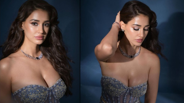 Disha Patani cleavage show