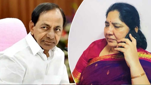 Ex minister Satyavathi Rathod is a big fan of Ex CM KCR this is the evidence Ex minister Satyavathi Rathod is a big fan of Ex CM KCR this is the evidence