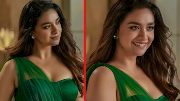 Keerthy Suresh glamorous photos goes viral in social media