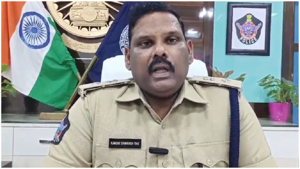 Palnadu SP K Srinivasa Rao statement on the Vinukonda Murder
