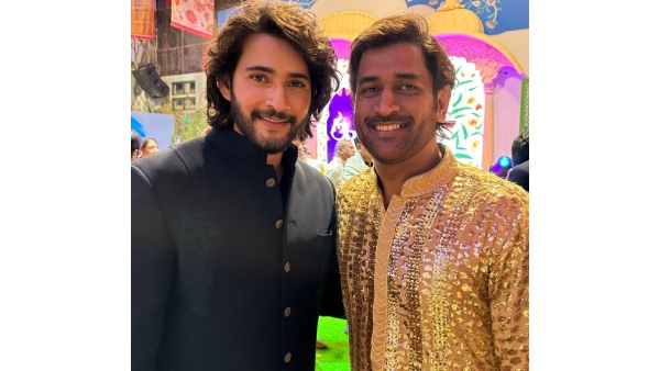 Anant Ambani-Radhika Merchant wedding Photo of Mahesh Babu and MS Dhoni hits social media Anant Ambani-Radhika Merchant wedding Photo of Mahesh Babu and MS Dhoni hits social media