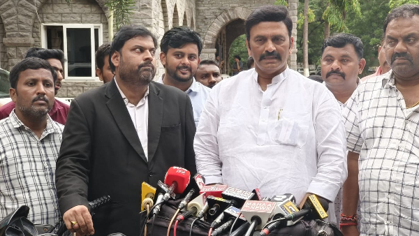 tdp mla raghurama Krishnam raju visit Guntur sp office to pressure suspension of cid officials tdp mla raghurama Krishnam raju visit Guntur sp office to pressure suspension of cid officials