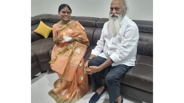 tdp senior leader jc Prabhakar reddy met ys vijayamma in hyderabad tdp senior leader jc Prabhakar reddy met ys vijayamma in hyderabad