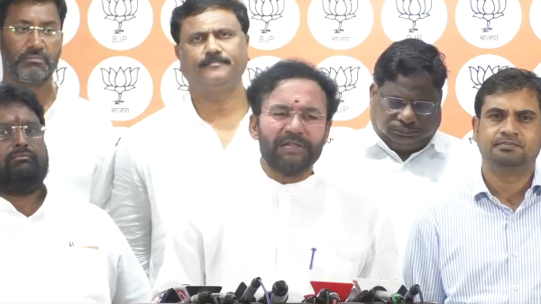 Kishan Reddy fires at Congress and BRS about union budget comments