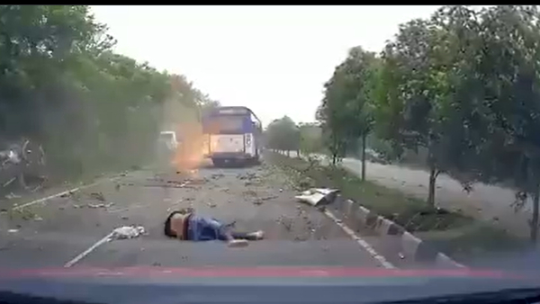 A fatal road accident took place between Turkapally and Majidpur on Rajiv Highway