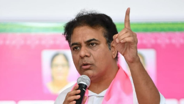 KTR hits out at congress party for defection