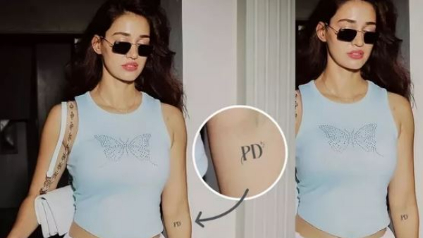 Heroine Disha Patani got Prabhas name tattoo