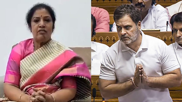 MP Purandeswari demands Rahul Gandhi to apology