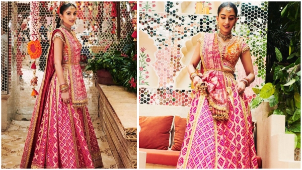 Anant ambani radhika merchant pre wedding celebration mameru ceremony radhika merchant looks like an angel