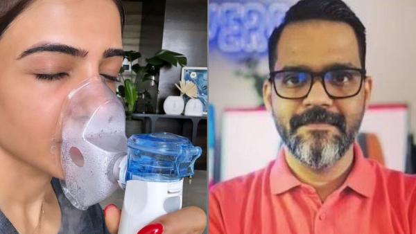 samantha react on doctor Allegations to health tips