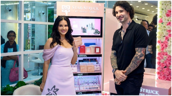 Sunny Leone is a rising star in her business Launched her Cosmetic Brand star struck in Odisha