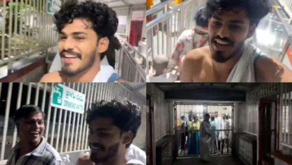 The YouTuber who shot Prank s video in Tirumala apologized and released the video