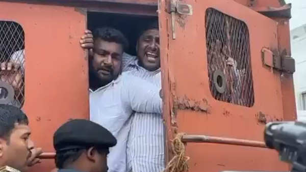 Police detained unemployed youth in Hyderabad