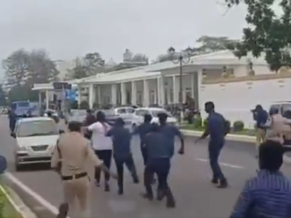 Police detained unemployed youth in Hyderabad