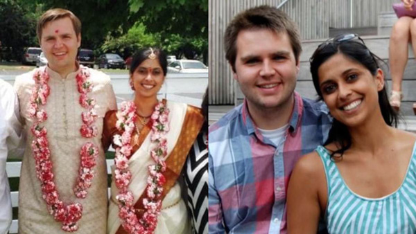 Marriage photo of JD Vance and his wife Usha Chilukuri Vance hits Social Media