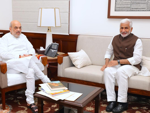 YSRCP MP Vijayasai Reddy met MoH Amit Shah