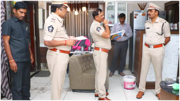A masked man killed a women in Tirupati
