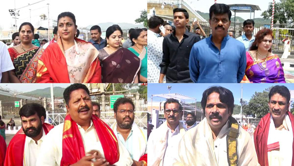 YCP Ministers creates new record in tirumala visit in last Five years goes viral