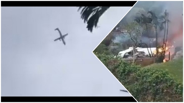 A plane carrying 62 people crashed in Sao Paulo Brazil