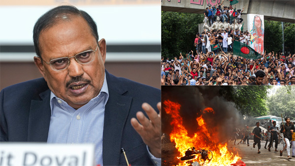 NSA Ajit Doval met Sheik Hasina