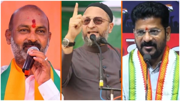 Revanth reddy is afraid of Owaisi warning Bandi Sanjay sensation