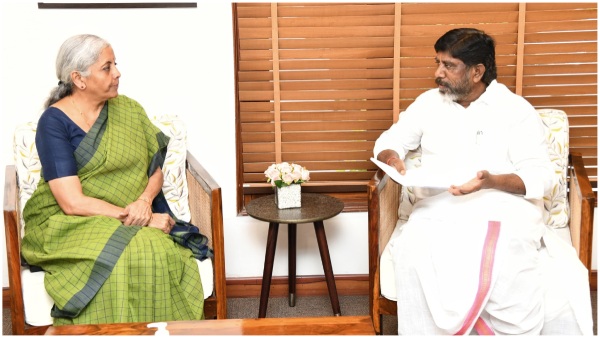 Give the fund dues to Telangana from AP Bhatti Vikramarka to Nirmala Sitharaman