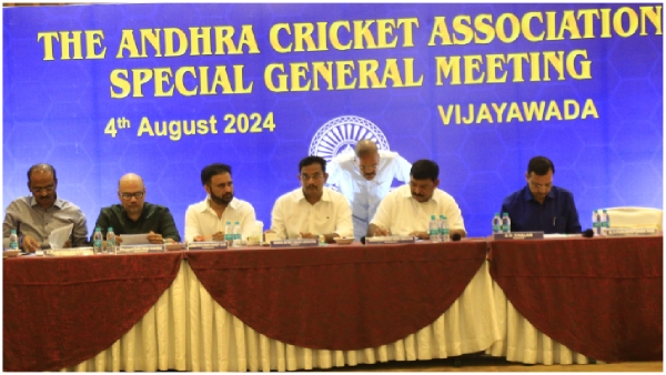 Andhra Cricekt Association Apex Council Resingation Accepts new committe to elect